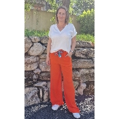 PANTALON ORANGE LUCIE