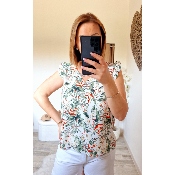 TOP FLEURIE LYA