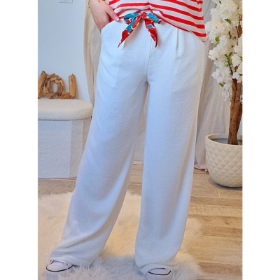 PANTALON BLANC LUCIE