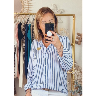 CHEMISE RAYE AMOUR