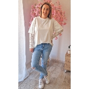TEE-SHIRT CHARLY BLANC