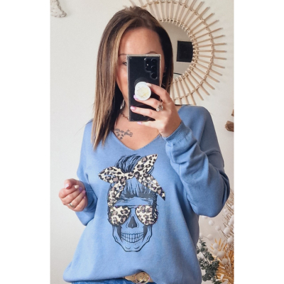 PULL TDM BLEU