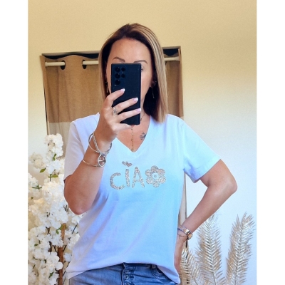 TEE-SHIRT CIAO DOREE
