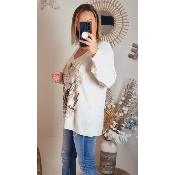 PULL BEIGE LILOU