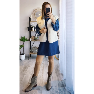 GILET SANS MANCHES CECILE 