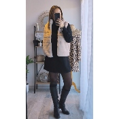 GILET FOURRURE BEIGE