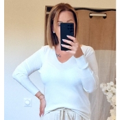PULL MARY BLANC
