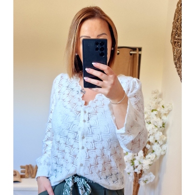 BLOUSE CHARMENTE