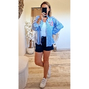 CHEMISE BLEU LOVE