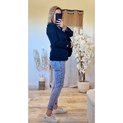 BLAZER COEUR NOIR
