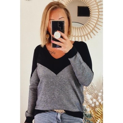 PULL ROMANE NOIR