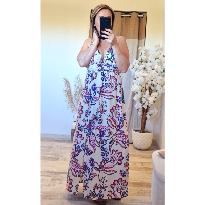 ROBE LEANA FLEURIE