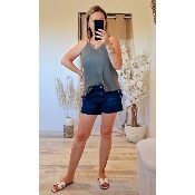 TOP JUSTINE KAKI
