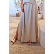 JUPE CARLA BEIGE