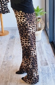 PANTALON LILOU LEOPARD