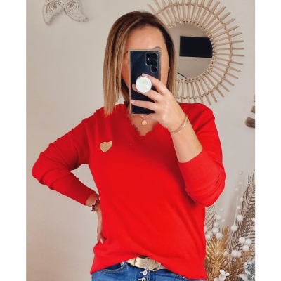 PULL LOLA ROUGE