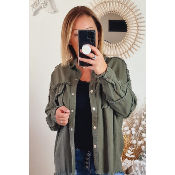 VESTE KAKI AMOUR