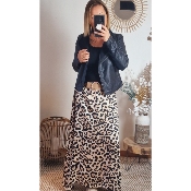 JUPE LEOPARD