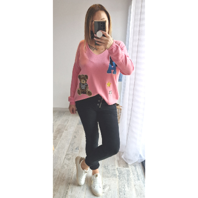 PULL NOUNOURS ROSE