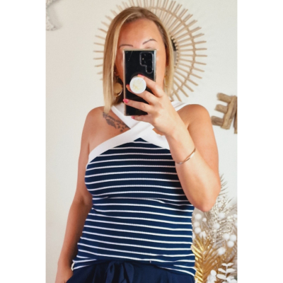 TOP MARIN BLEU