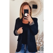 BLAZER LEOPARD NOIR
