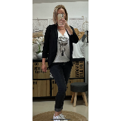 BLAZER NOIR LISE