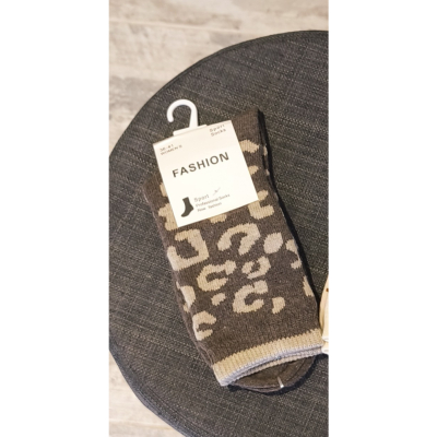 CHAUSSETTE LEOPARD