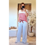 PANTALON BLANC LUCIE