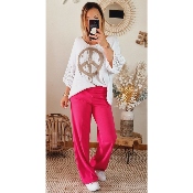 PANTALON FUSHIA LALI