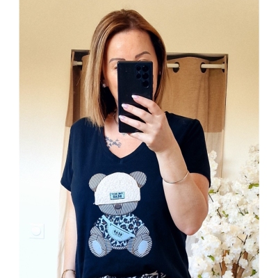 TEE-SHIRT NOUNOURS NOIR