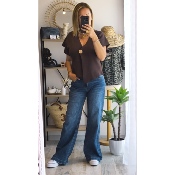 GILET JULY MARRON