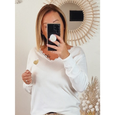 PULL LOLA BLANC