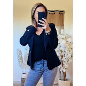 BLAZER COEUR NOIR