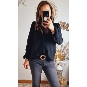 CHEMISE NAE NOIR