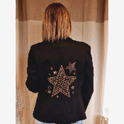 BLAZER CELESTE NOIR