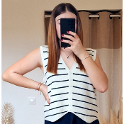 GILET JOULY MARIN
