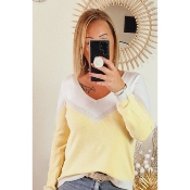 PULL ROMANE JAUNE