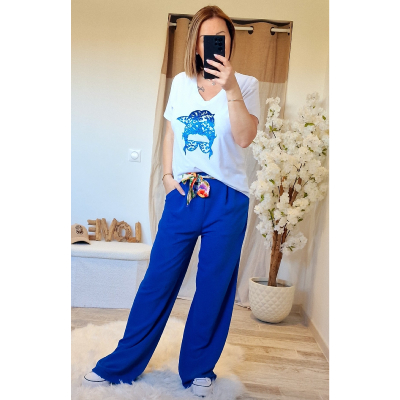 PANTALON BLEU LUCIE