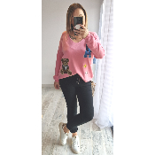 PULL NOUNOURS ROSE