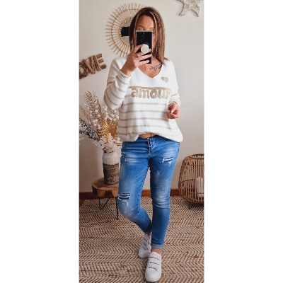 PULL JODY BEIGE