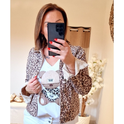 VESTE EN JEANS REVERSIBLE