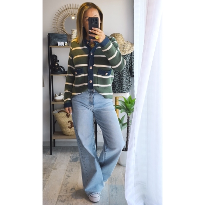 GILET SAMANTHA KAKI