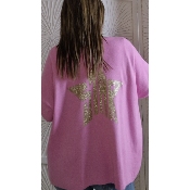 GILET ROSE