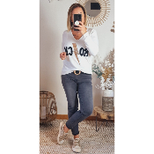 JEANS GRIS LIVIA
