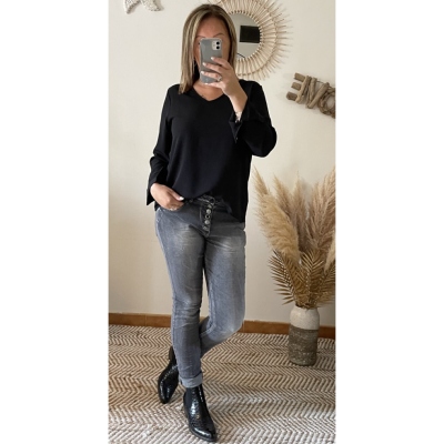 Jeans gris elisa