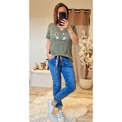 TEE-SHIRT EMY KAKI