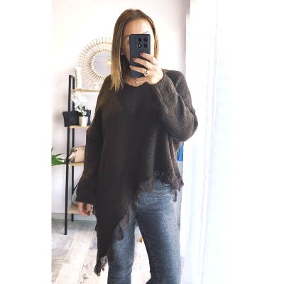 PULL ALEXANDRA CHOCOLAT