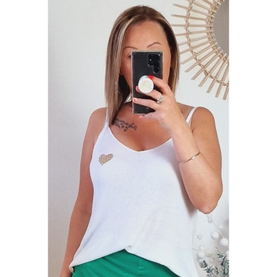 TOP BLANC LUCIE