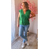 GILET VERT DAISY