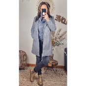 MANTEAU GRIS